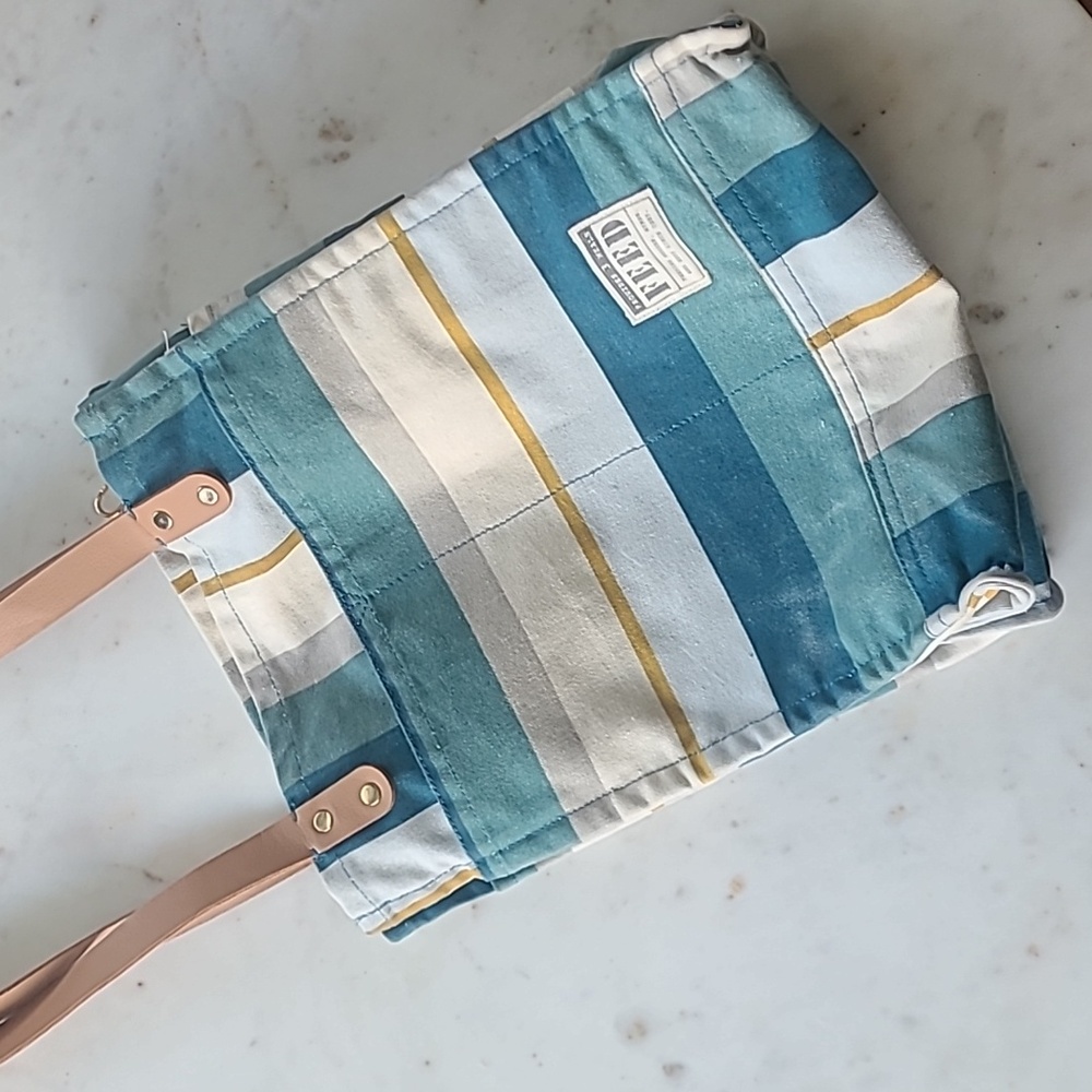 FEED Coastal Stripe Market Tote